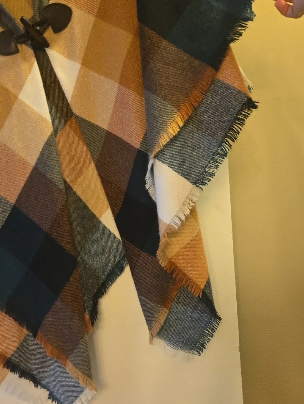N/A cozy plaid